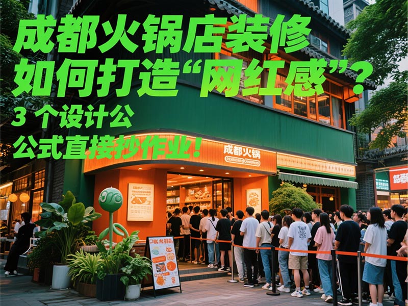 成都火鍋店裝修如何打造“網(wǎng)紅感”？3個設(shè)計公式直接抄作業(yè)！
